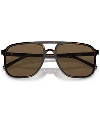 Dolce&Gabbana Men's Low Bridge Fit Sunglasses, DG4423F58-x