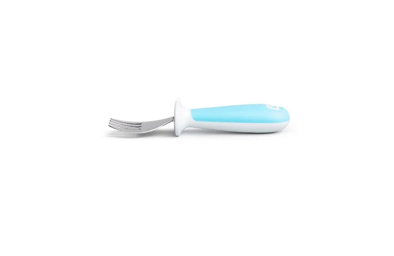 Munchkin Toddler Raise 3 Piece Fork Set, Ergonomic design, Blue