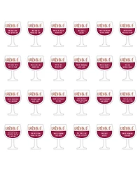 Drink If Game - But First, Wine - Wine Tasting Party Game - 24 Count