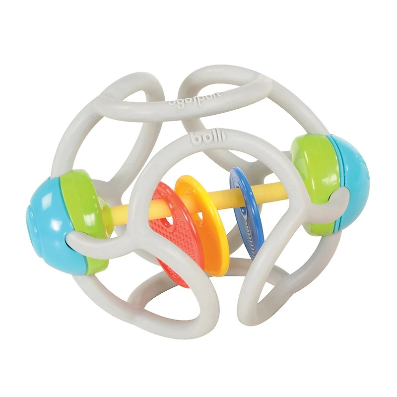 Kaplan Early Learning Ogobolli Bolli Rattle Ball Set - Set of 3