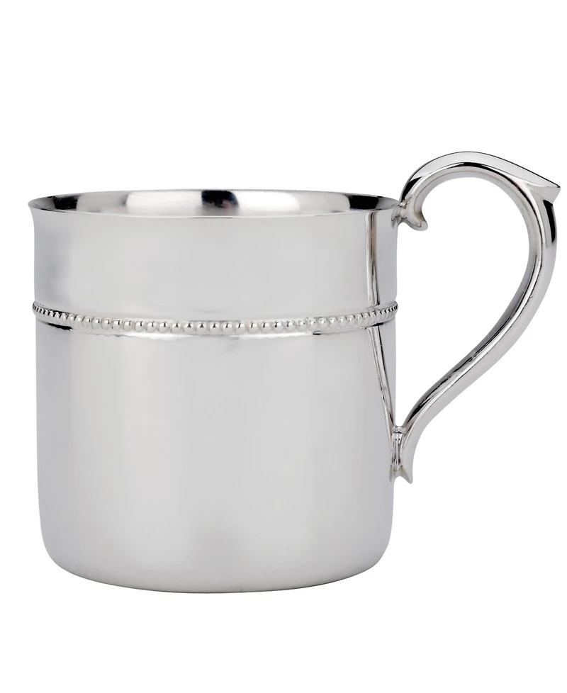 Reed & Barton Royal Bead Silver-Plated Baby Cup