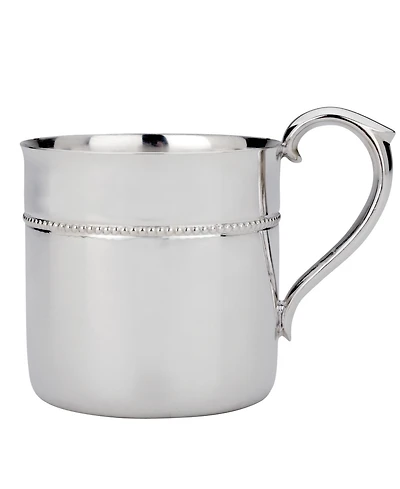 Reed & Barton Royal Bead Silver-Plated Baby Cup