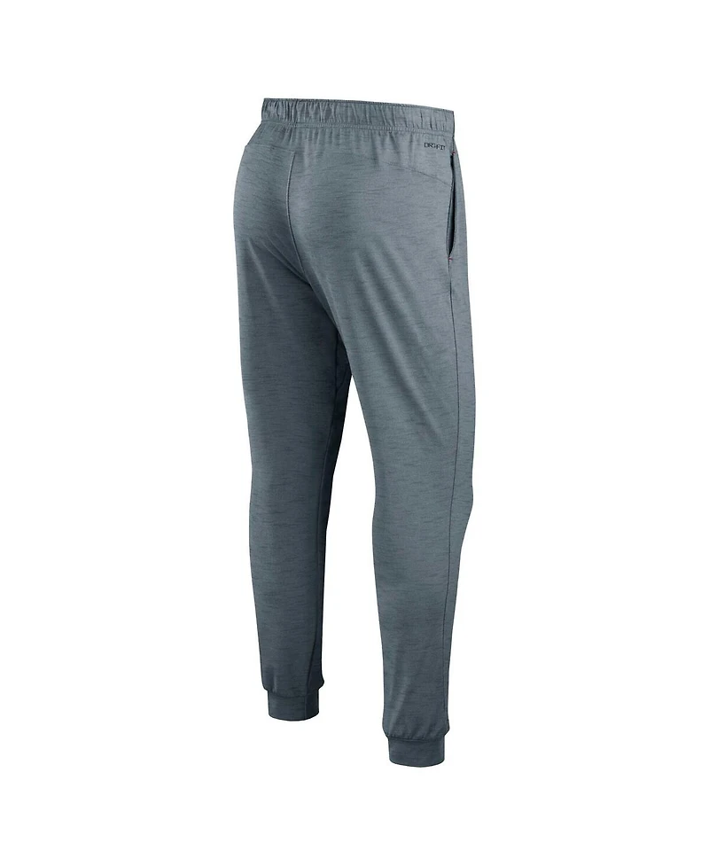 Men's Nike Heather Gray Washington Commanders Sideline Pop Player Performance Lounge Pants