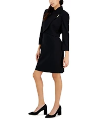 Tahari Asl Side Bar Dress Suit