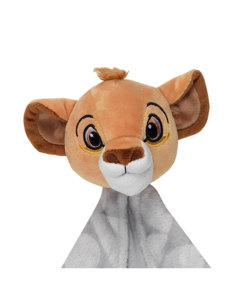 Lambs & Ivy Disney Baby The Lion King Lovey Gray Plush Security Blanket