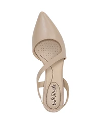 LifeStride Women's Santorini Asymmetrical Slingback Pumps