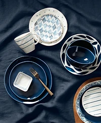 Lenox Bay Colors Solid 4 Piece Dinner Plate Set, Service for