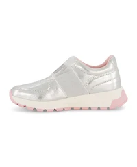 Dkny Little Girls Danni Empress Metallic Slip On Sneaker