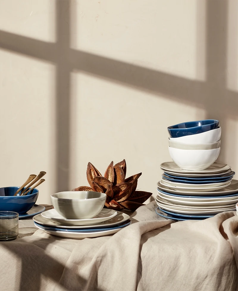 Lenox Bay Colors Solid 12 Pc. Dinnerware Set, Service for 4
