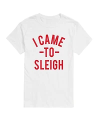 Airwaves Men's I Came to Sleigh Short Sleeve T-shirt