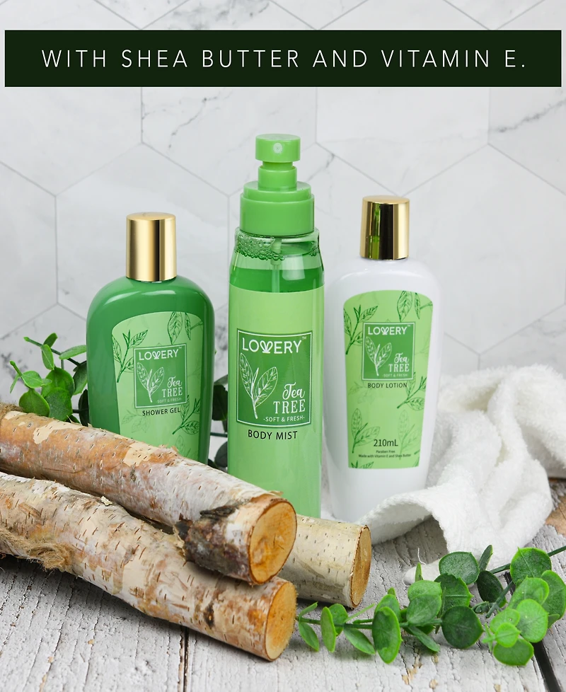 Lovery 3-Pc. Tea Tree Bath & Body Set