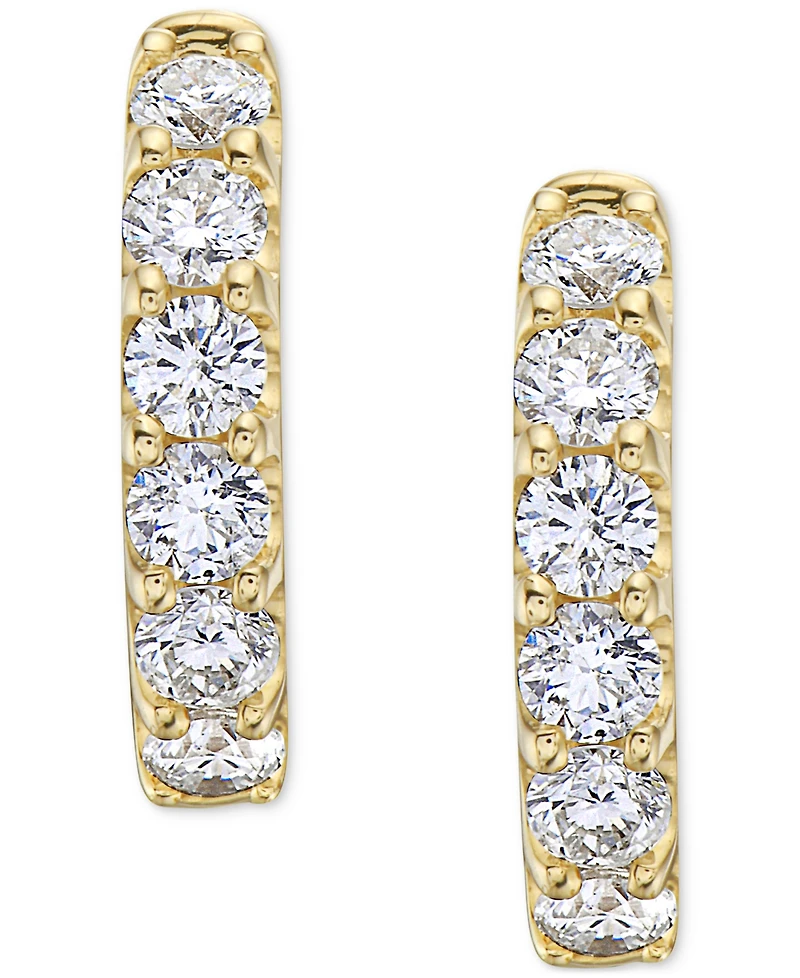 Diamond Small Hoop Earrings (2 ct. t.w.)