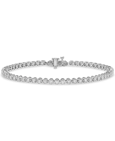 Diamond Tennis Bracelet (2 ct. t.w.) in 14k White Gold