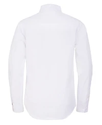 Calvin Klein Little Boys Solid Stretch Poplin Shirt