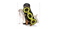 Tuffy Ultimate 3WayTug Yellow Bone, Dog Toy