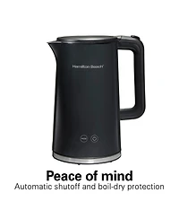 Hamilton Beach 1.7 Liter Cool-Touch Digital Kettle - 41033