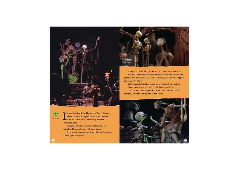 Disney: The Nightmare Before Christmas Movie Theater Storybook and Projector by Editors of Studio Fun International
