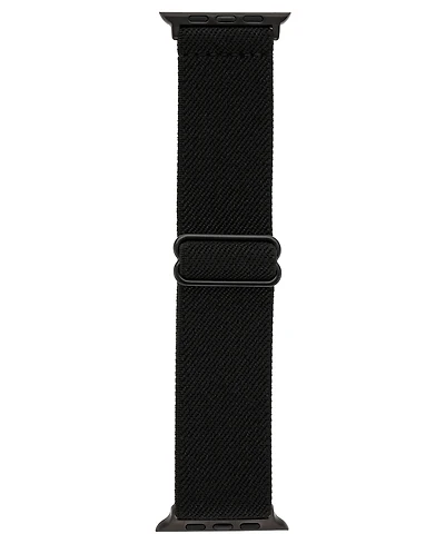 WITHit Black Woven Elastic Band designed for Apple Watch 42mm (Series 10) & 38/40/41mm