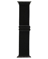 WITHit Black Woven Elastic Band designed for Apple Watch 42mm (Series 10) & 38/40/41mm