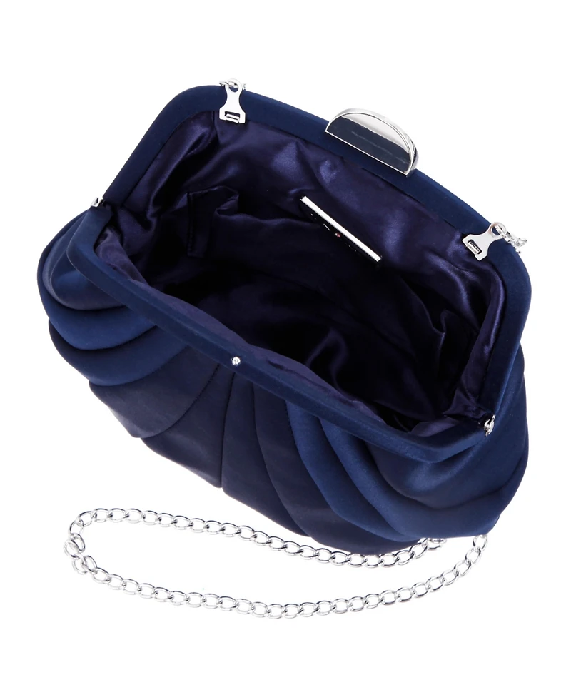 Nina Women's Quilted Art Deco Frame Bag