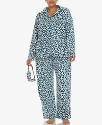 White Mark Plus Pajama Set, 3-Piece