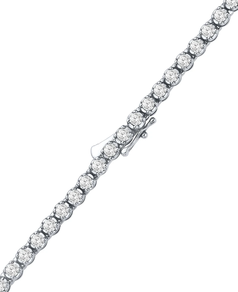 Diamond 20" Tennis Necklace (10 ct. t.w.) in 10k White Gold
