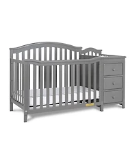 Closeout! Afg Baby Furniture 46" Wooden Kali Ii 4 in 1 Convertible Crib and Changer