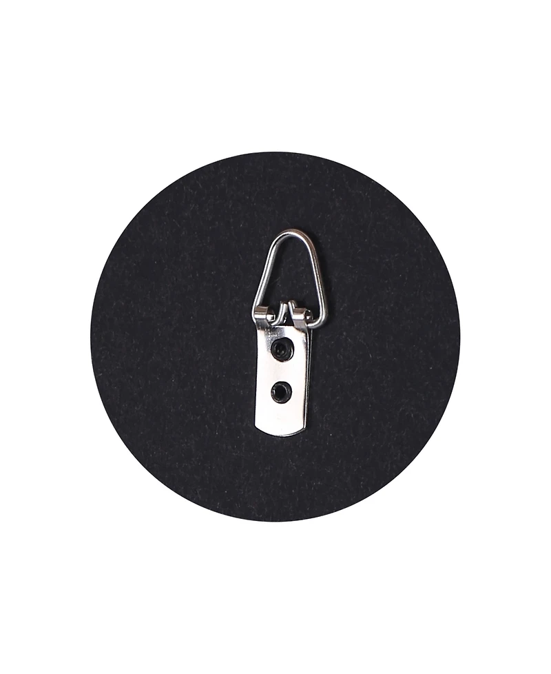 Round Framed Decorative Wall Mirror, 21" D