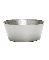 Classic Touch Raised Rim Design Glitter Bowl
