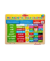 Melissa and Doug Kids' My First Daily Calendar Magnetic Toy