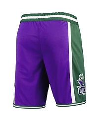 Men's Nike Purple Milwaukee Bucks 2022/23 Classic Edition Swingman Performance Shorts