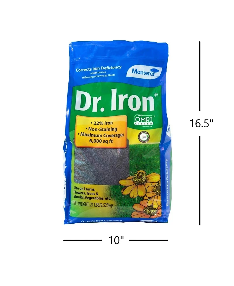 Monterey MLGNLG7122 Dr. Iron, 21 lb bag