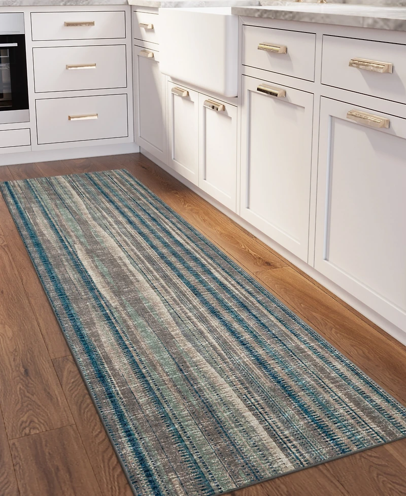 Dalyn Amador Washable AA1 2'6" x 10' Runner Area Rug
