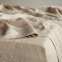 100% French Linen Sheet Set - Queen