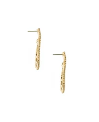 Ettika True Beauty Crystal Earrings in 18K Gold Plating