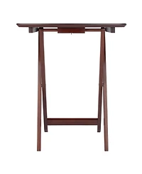 Winsome Darlene 2-Piece Wood Snack Table Set