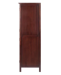 Winsome Brooke Jelly 47.44" Wood 2-Section Cupboard