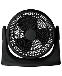 Optimus 8 Inch 15 Watt High-Performance Air Circulator Fan in Black