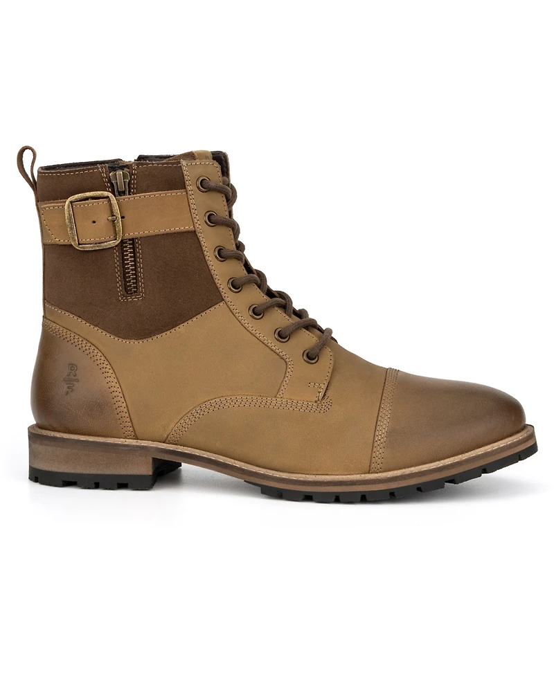 Reserved Footwear Men's Kenton Leather High-Top Boot