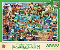 Signature Collection - Usa National Parks 3000 Piece Jigsaw Puzzle - Flawed