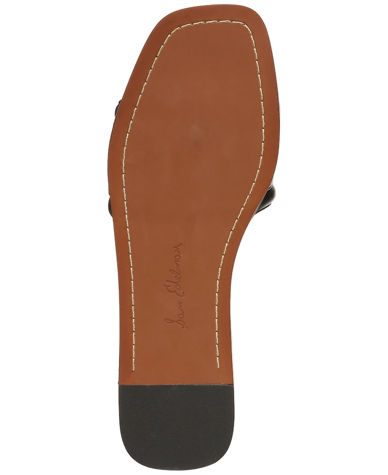 Sam Edelman Women's Irina Logo Emblem Slide Sandals