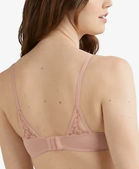 Maidenform Love the Lift Rose Gold Lace Push Up Bra DM9900