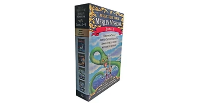 Magic Tree House Merlin Missions Books 1-4 Boxed Set by Mary Pope Osborne