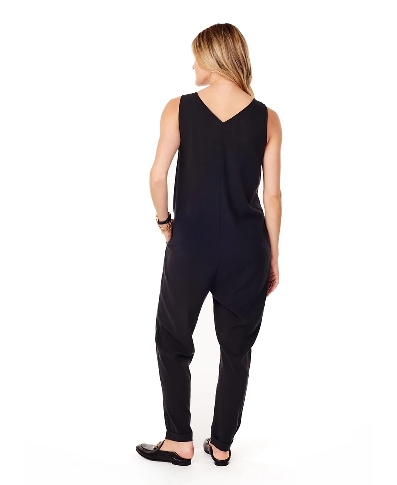 Ingrid + Isabel Maternity Zip Front Jumpsuit