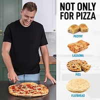 Zulay Kitchen Super Sharp Non-Slip Handle Large Pizza Cutter Wheel