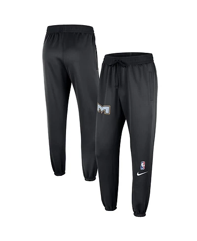 Men's Nike Black Memphis Grizzlies 2022/23 City Edition Showtime ThermaFlex Sweatpants