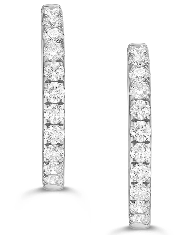 Diamond Hoop Earrings (5/8 ct. t.w.)
