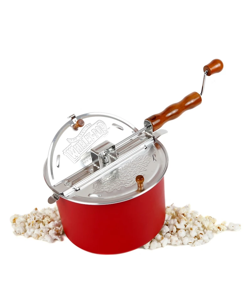 Wabash Valley Farms 12 Days of Popcorn Whirley Popper Set