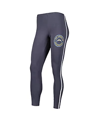 Women's Concepts Sport White, Charcoal Los Angeles Chargers Sonata T-shirt and Leggings Sleep Set