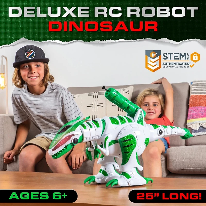 Power Your Fun Intellisaur Remote Control Dinosaur Robot for Kids
